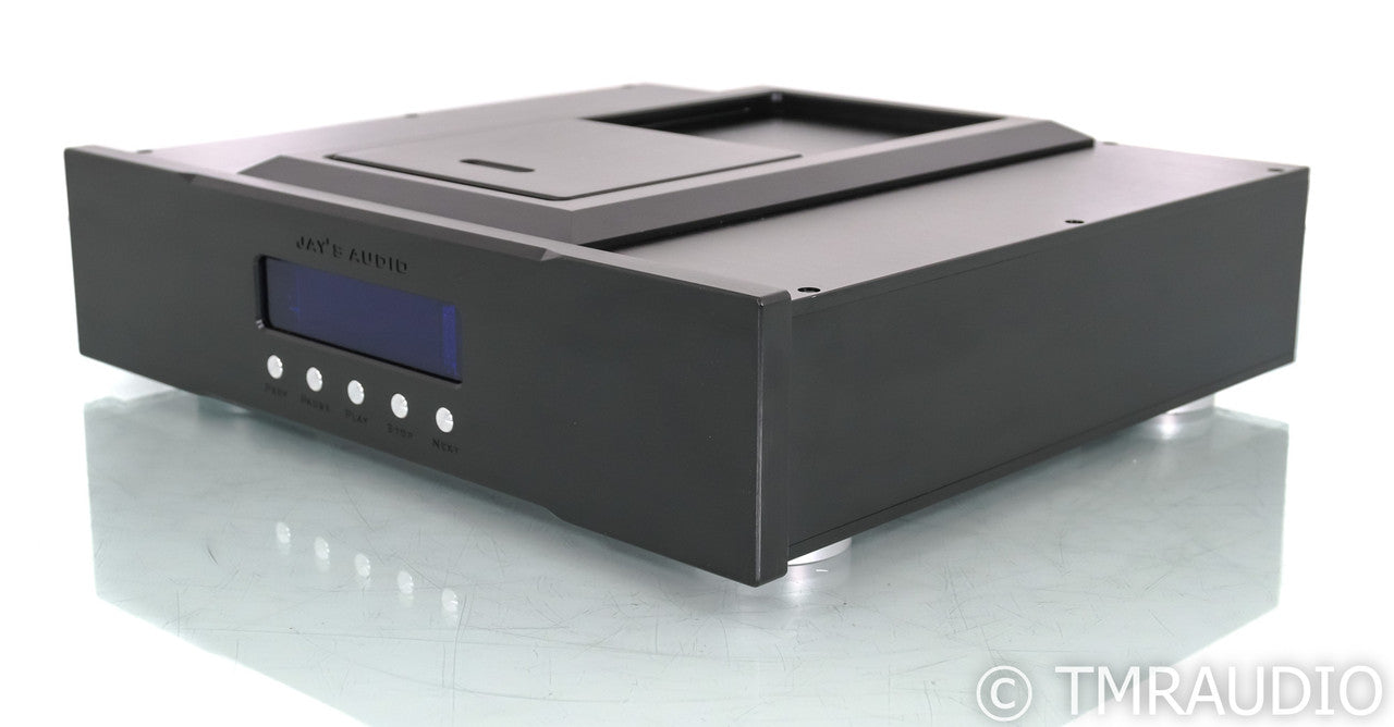 Jay's Audio CDT2-Mk3 CD Transport; Remote; Silver; CDTMk3