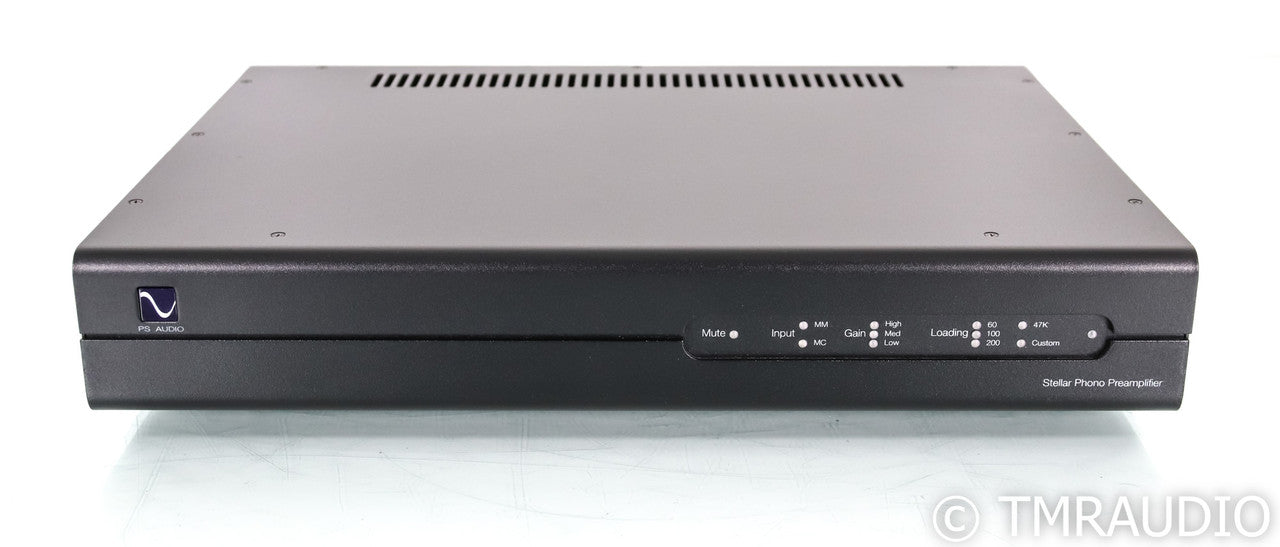 PS Audio Stellar MM / MC Phono Preamplifier; Black; Remote (Used)