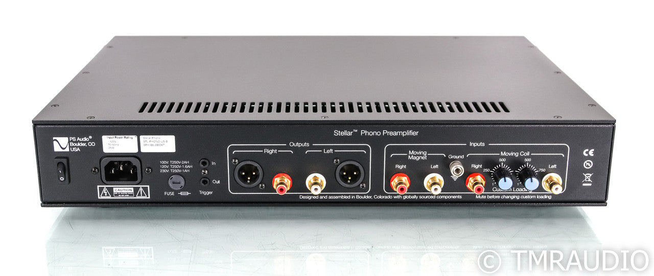 PS Audio Stellar MM / MC Phono Preamplifier; Black; Remote (Used)