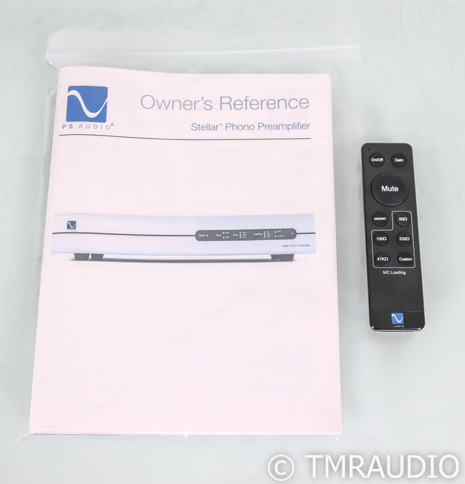 PS Audio Stellar MM / MC Phono Preamplifier; Black; Remote (Used)