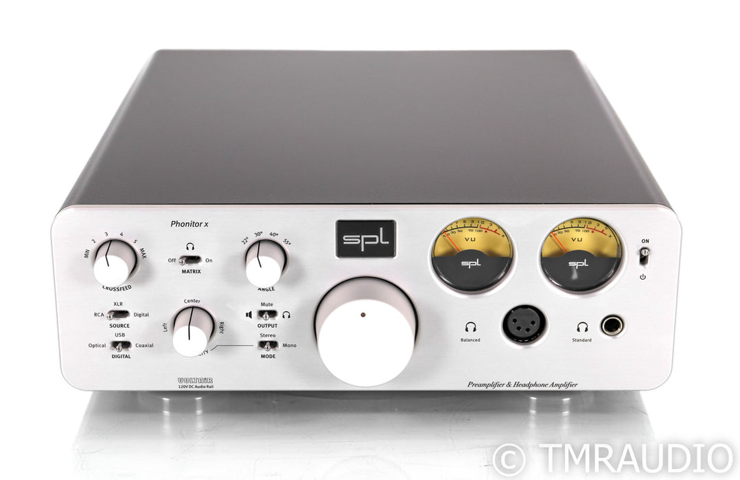 SPL Ponitor x Headphone Amplifier / Preamplifier; Silver (Open Box)