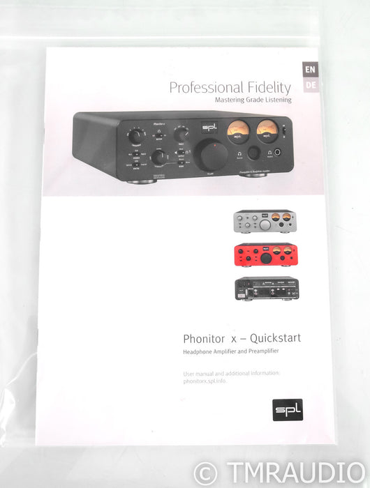SPL Ponitor x Headphone Amplifier / Preamplifier; Silver (Open Box)
