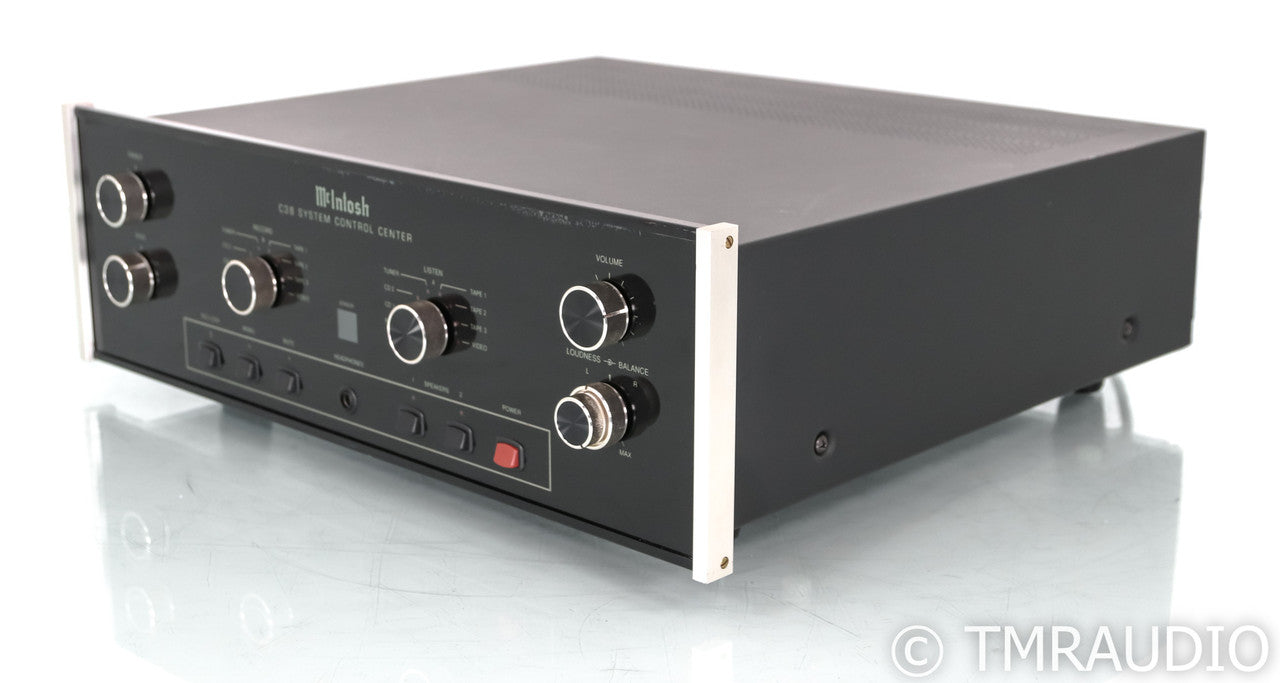 McIntosh C38 Stereo Preamplifier; Remote; MM Phono; C-38