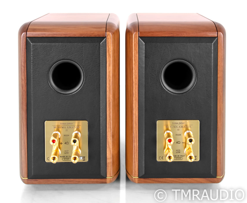 Sonus Faber Minima Amator II Bookshelf Speakers; Walnut Pair