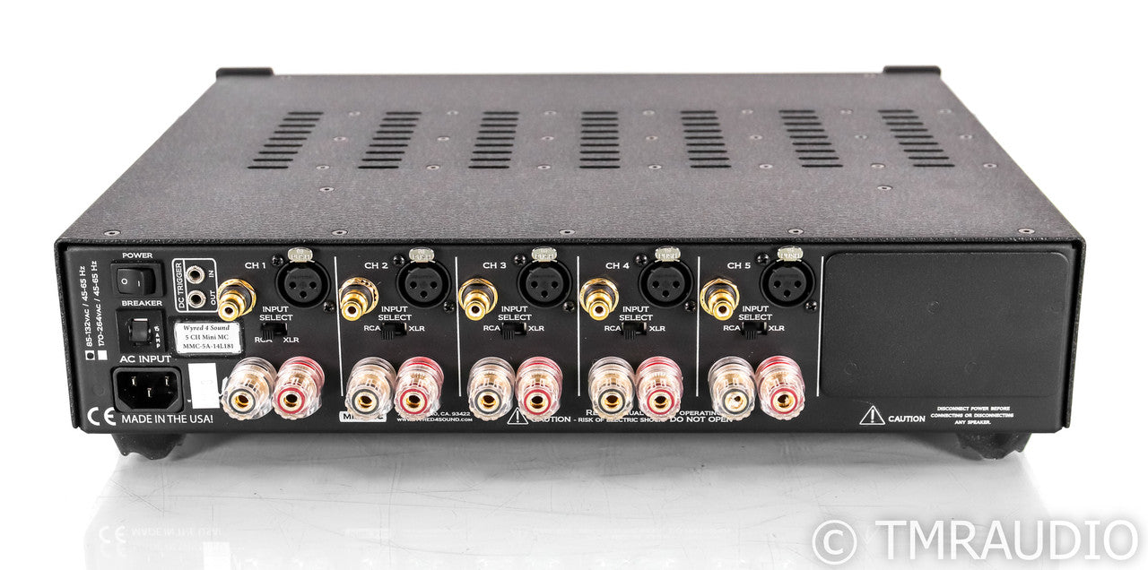 Wyred 4 Sound Mini MC5 Five Channel Power Amplifier; MMC-5