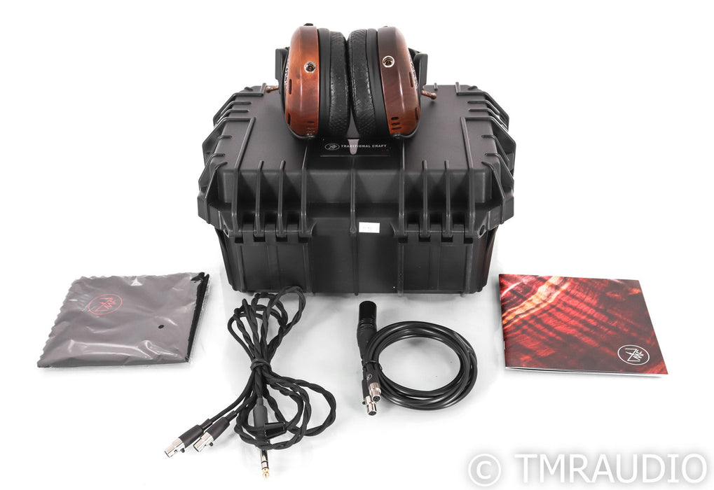 ZMF Atrium Open Back Headphones; Aged Copper / Cherry