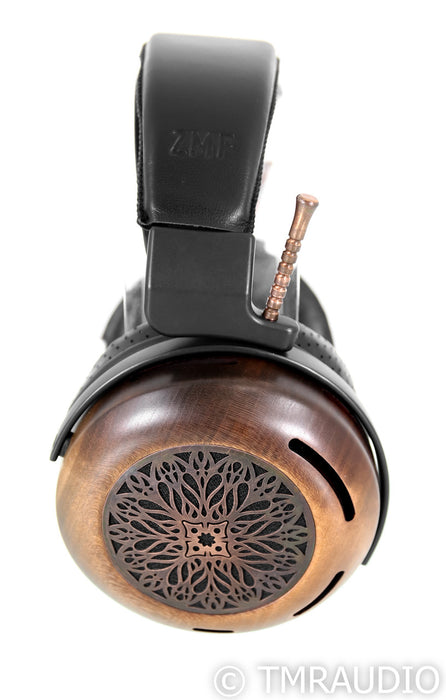 ZMF Atrium Open Back Headphones; Aged Copper / Cherry
