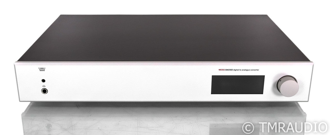 Weiss DAC 502 D/A Converter; 2-Channel; Silver; Headphone