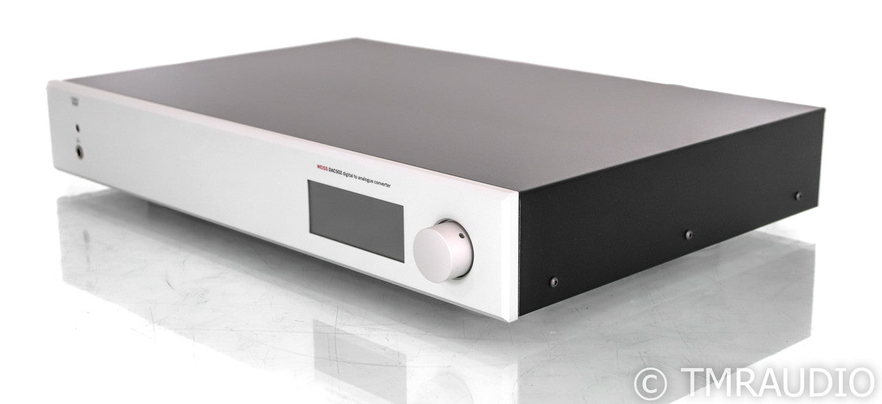 Weiss DAC 502 D/A Converter; 2-Channel; Silver; Headphone