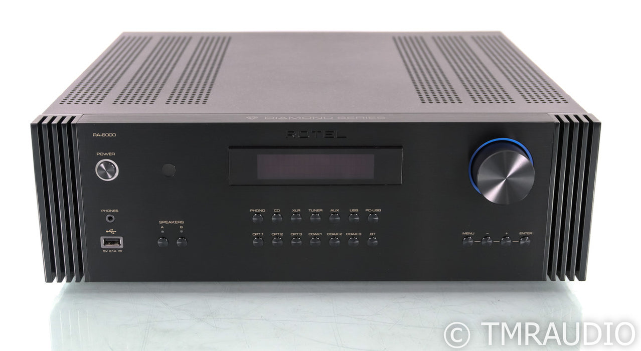 Rotel Diamond Series RA-6000 Stereo Integrated Amplifier; (Open Box)