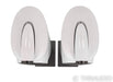 B&W Formation Duo Wireless Powered Bookshelf Speakers; White Pair w/ Stands