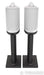 B&W Formation Duo Wireless Powered Bookshelf Speakers; White Pair w/ Stands