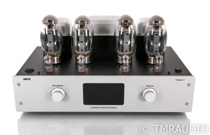 Lab 12 integre4 Stereo Tube Integrated Amplifier; Frozen Silver (Open Box)