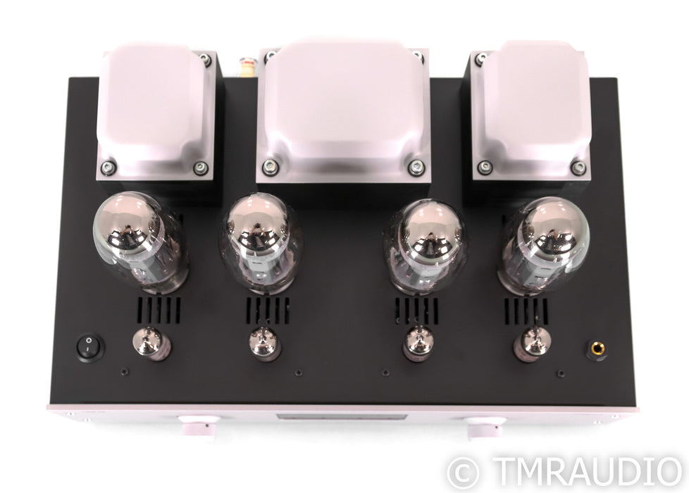 Lab 12 integre4 Stereo Tube Integrated Amplifier; Frozen Silver (Open Box)
