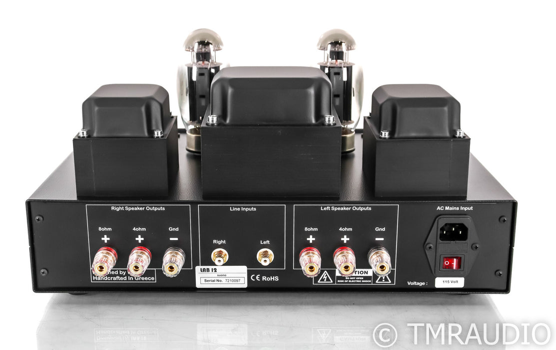Lab12 Suono Stereo Tube Power Amplifier; Matte Black (Open Box)