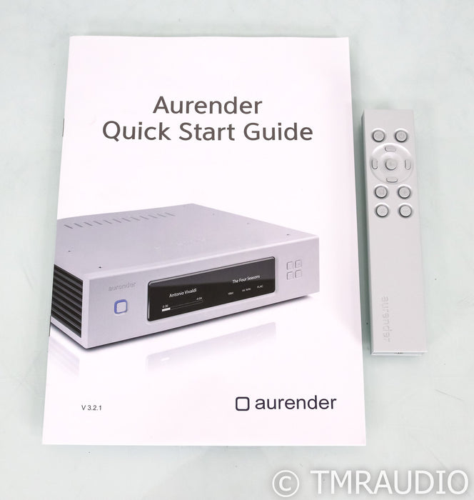 Aurender A30 Music Server / Streamer / MQA DAC; Silver (Open Box)