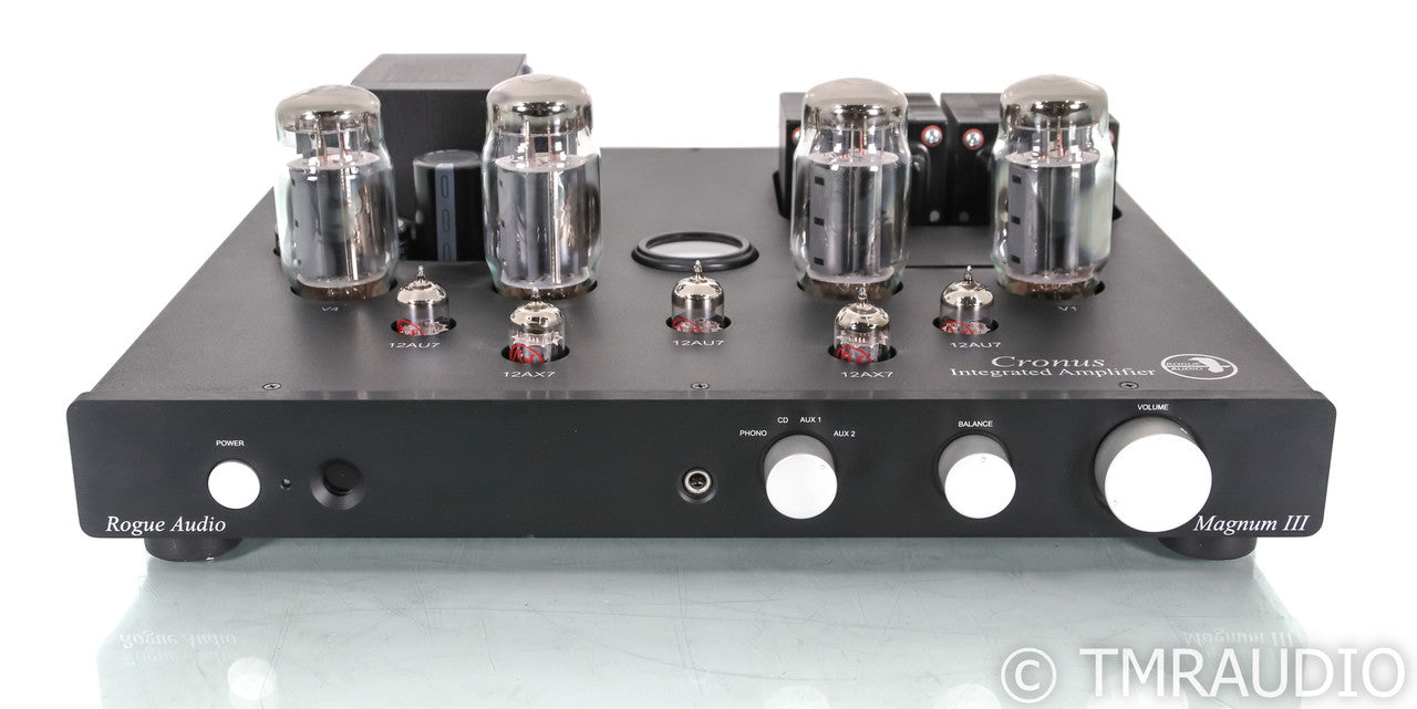 Rogue Audio Cronus Magnum III Stereo Tube Integrated Amplifier; Remote