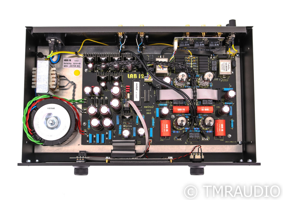 Lab 12 melto2 MM / MC Phono Preamplifier; Black (Open Box)