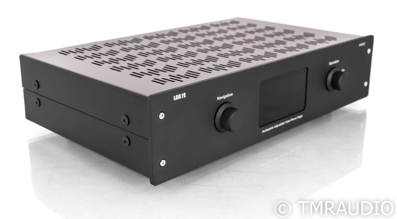 Lab 12 melto2 MM / MC Phono Preamplifier; Black (Open Box)
