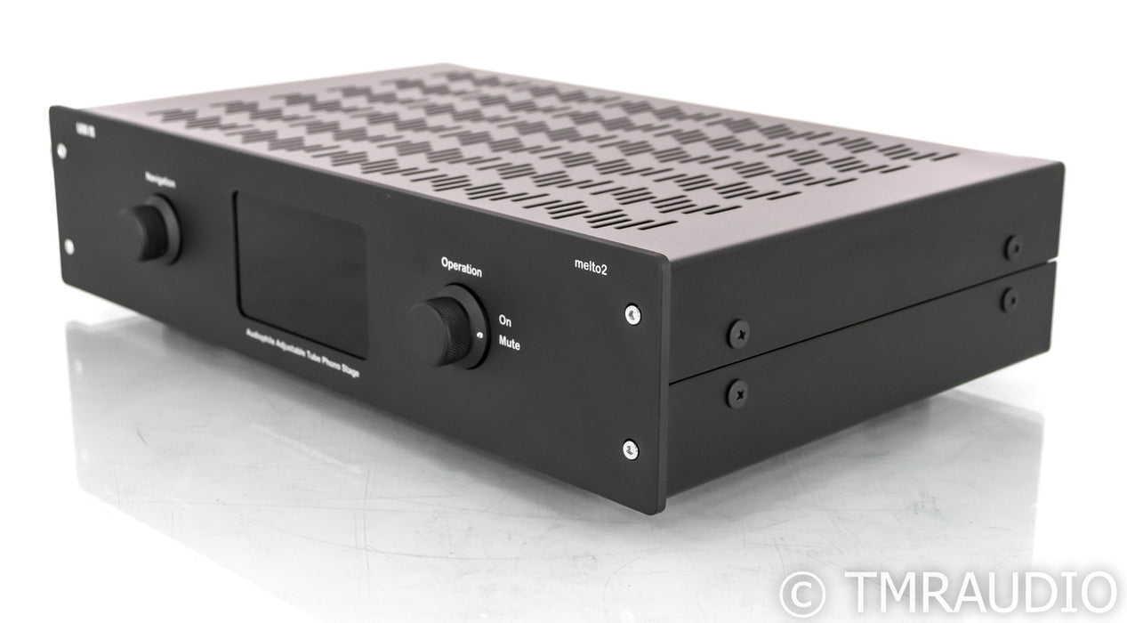Lab 12 melto2 MM / MC Phono Preamplifier; Black (Open Box)