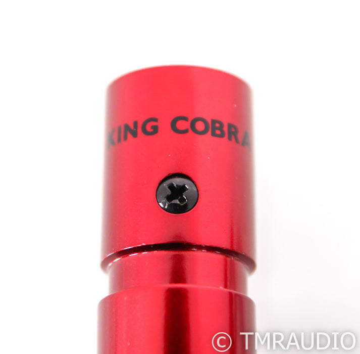 AudioQuest King Cobra XLR Cables; .75m Pair Balanced Interconnects