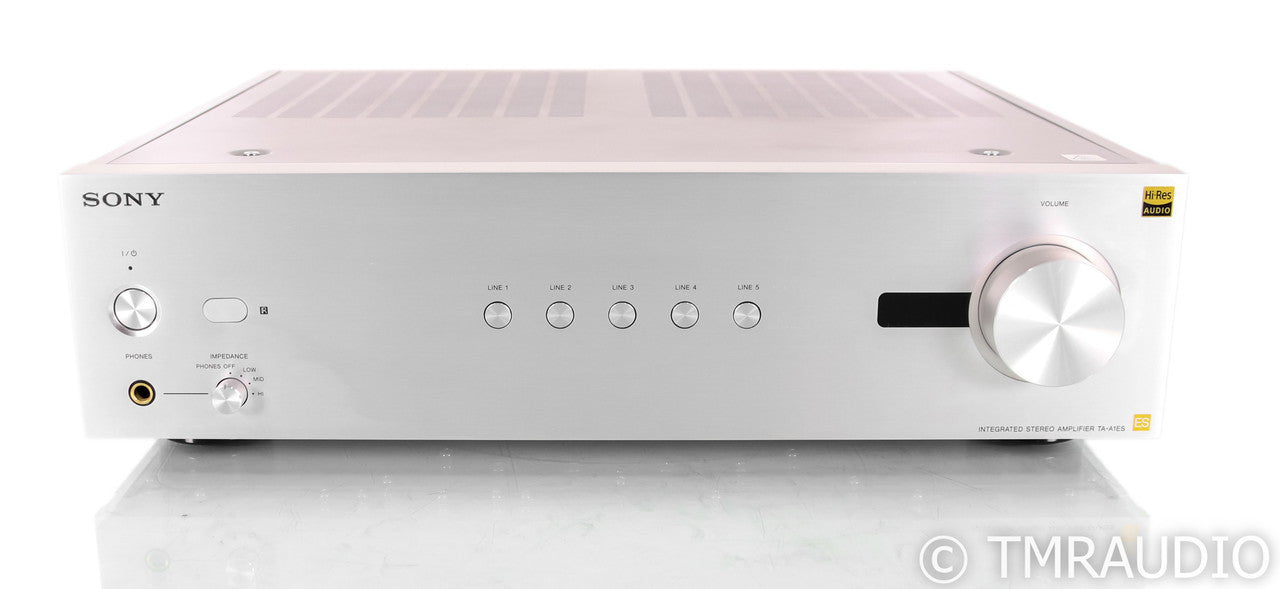 Sony TA-A1ES Stereo Integrated Amplifier; Remote; Silver; TAA1ES