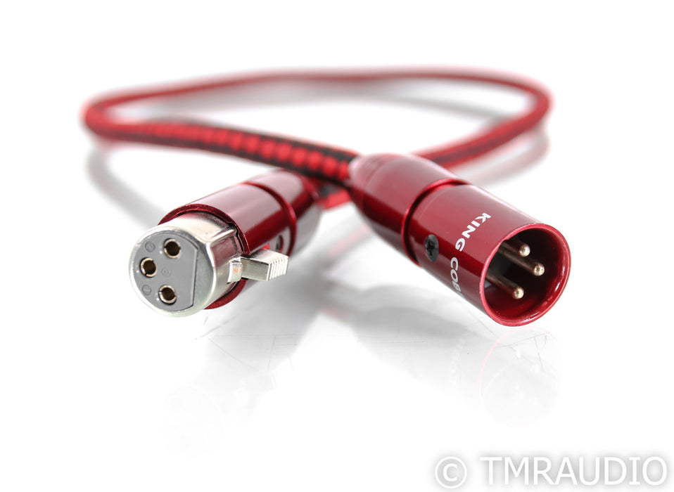 AudioQuest King Cobra XLR Cable; Single .75 Balanced Interconnect