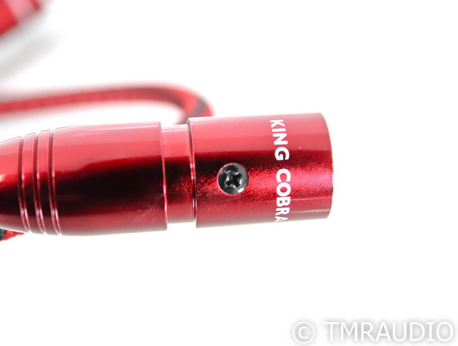 AudioQuest King Cobra XLR Cable; Single .75 Balanced Interconnect