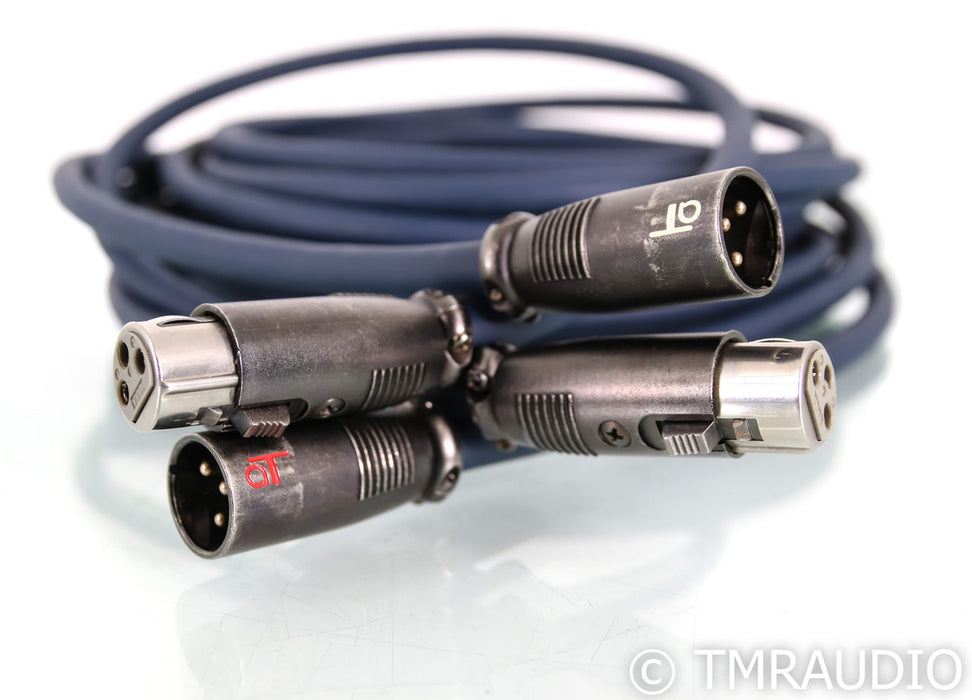 AudioQuest Lapis X3 Hyperlitz XLR Cable; 4m Pair Balanced Interconnects