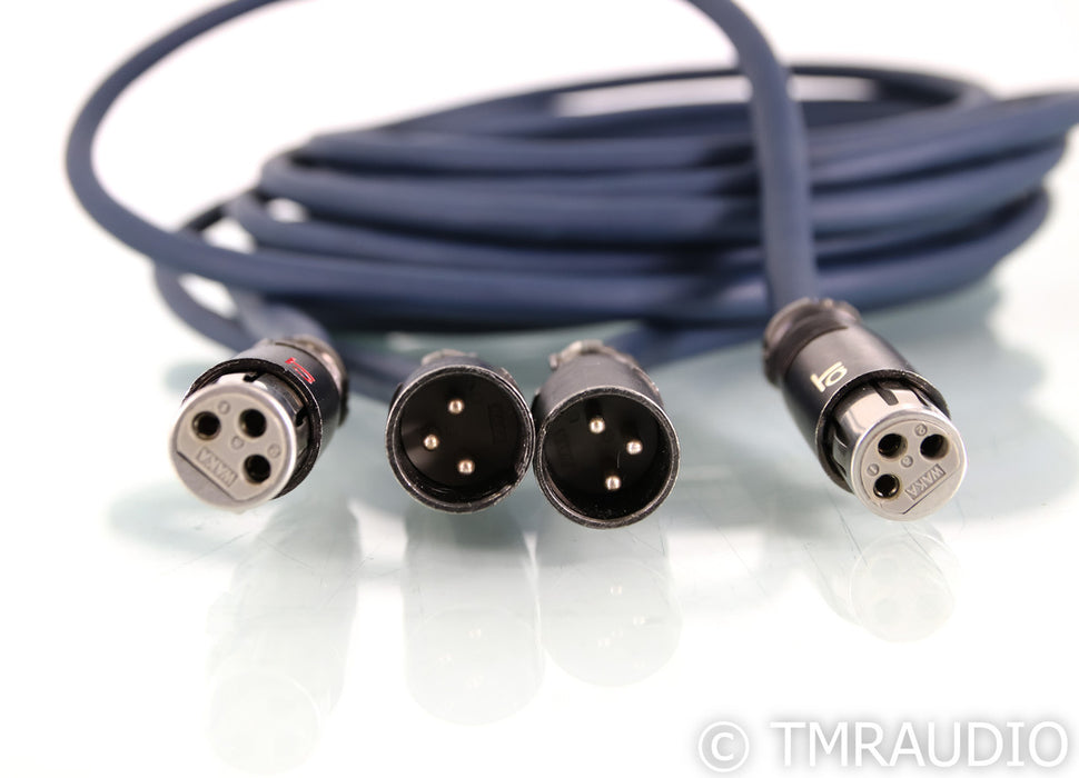 AudioQuest Lapis X3 Hyperlitz XLR Cable; 4m Pair Balanced Interconnects