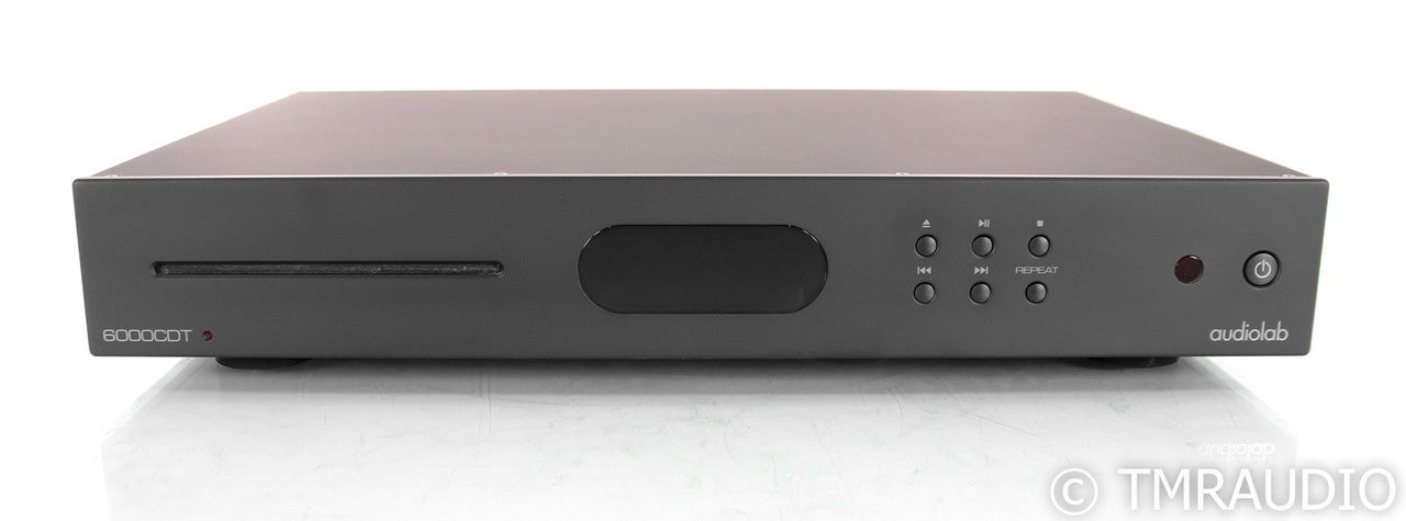 Audiolab 6000CDT CD Transport; Black; Remote