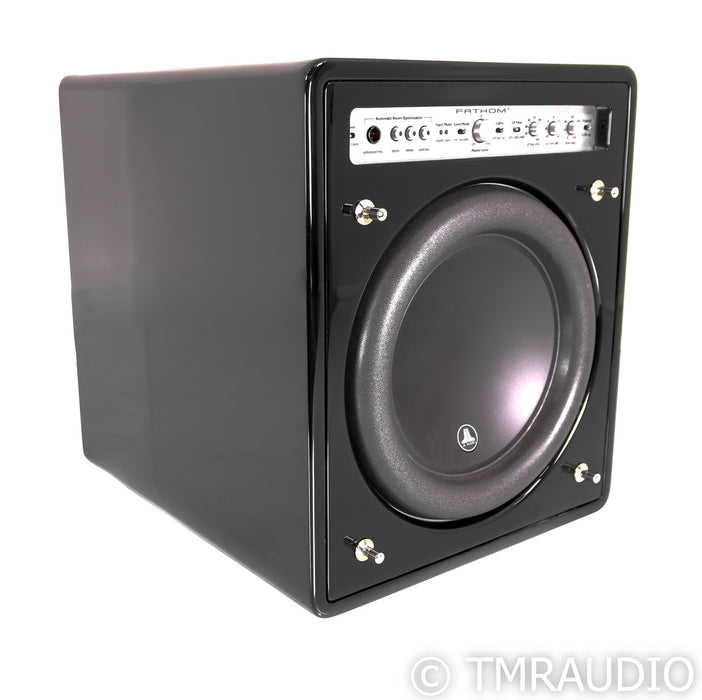 JL Audio Fathom F110 v1 Powered Subwoofer; Gloss Black