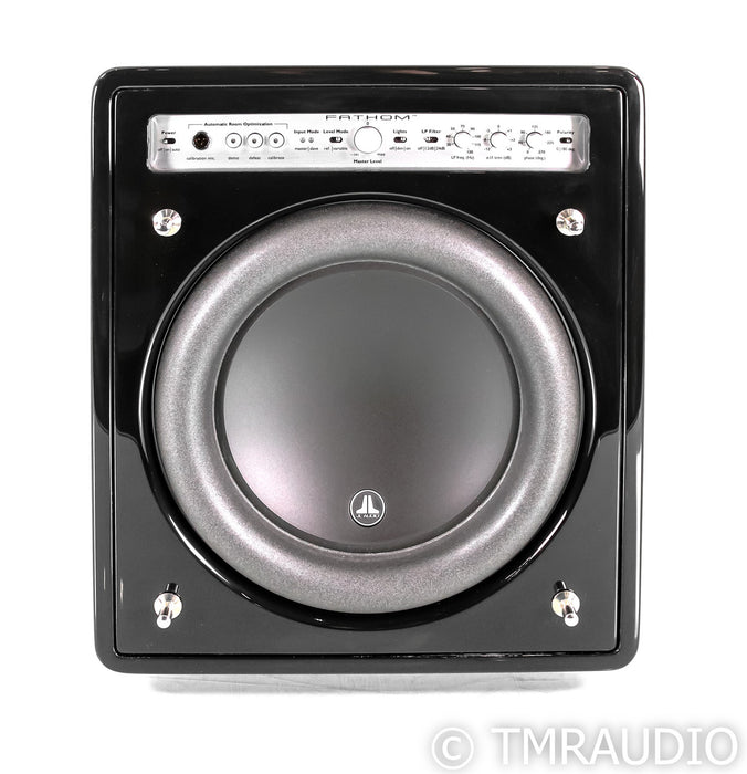 JL Audio Fathom F110 v1 Powered Subwoofer; Gloss Black