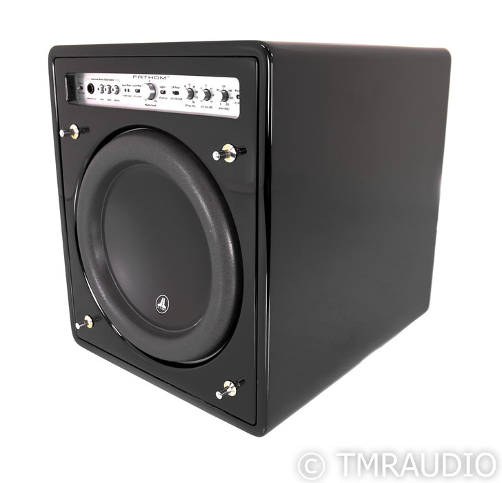 JL Audio Fathom F110 v1 Powered Subwoofer; Gloss Black