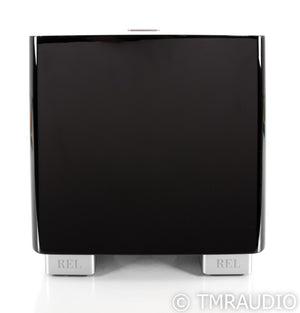 REL T/5x 8" Powered Subwoofer; Piano Black; T5x (Open Box)