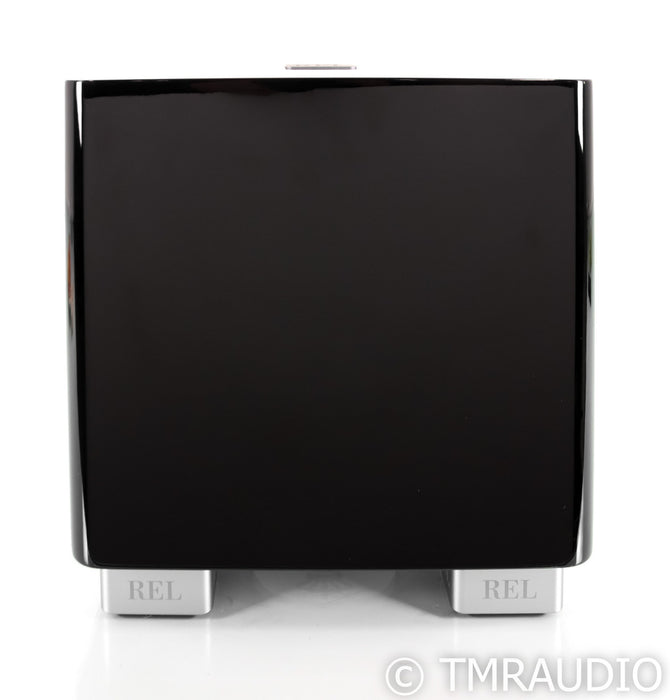 REL T/5x 8" Powered Subwoofer; Piano Black; T5x (Open Box)