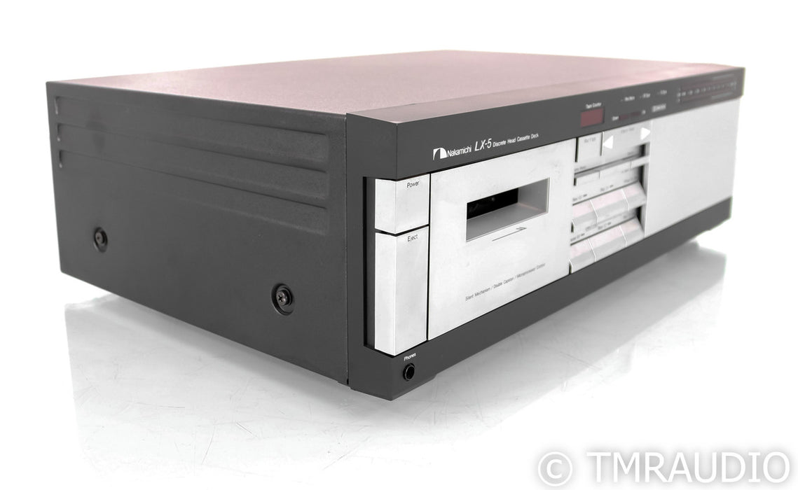 Nakamichi LX-5  Vintage Cassette Deck; LX5 (Just Serviced)