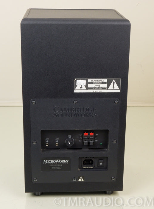 Cambridge Soundworks Microworks Micro Satellite Speakers / Subwoofer