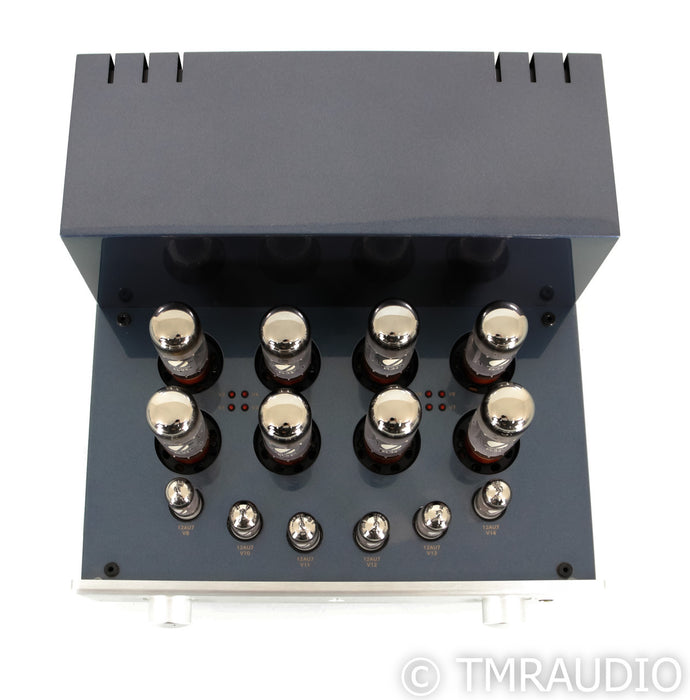 PrimaLuna EVO 400 Stereo Tube Integrated Amplifier; Remote; Silver; EVO400
