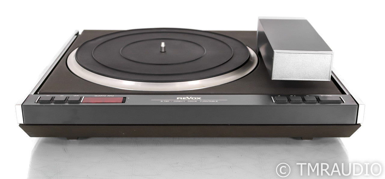 Revox B790 Vintage Tangential Tracking Turntable; Sumiko Talisman S MC Cartridge