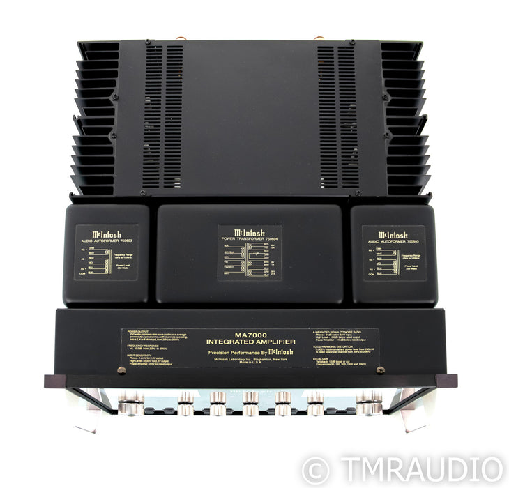 McIntosh MA7000 Stereo Integrated Amplifier; MA-7000; Remote; MM Phono