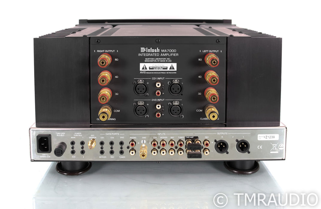 McIntosh MA7000 Stereo Integrated Amplifier; MA-7000; Remote; MM Phono