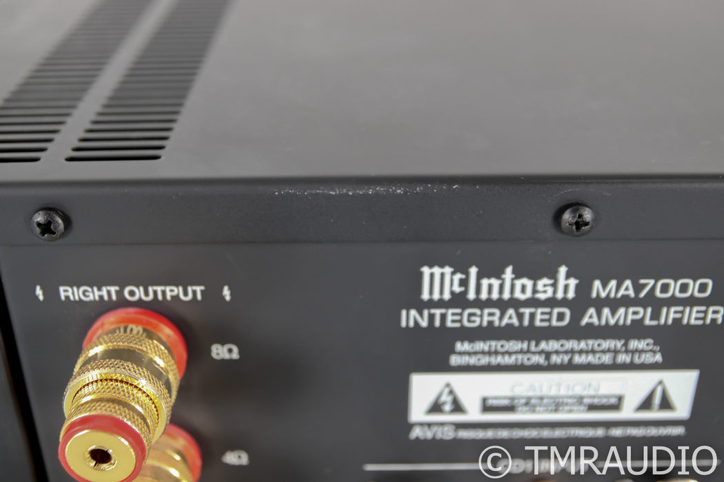 McIntosh MA7000 Stereo Integrated Amplifier; MA-7000; Remote; MM Phono