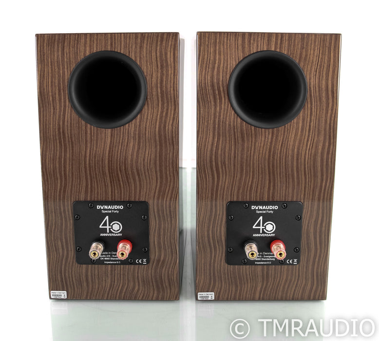 Dynaudio Special Forty Bookshelf Speakers; 40th Anniversary; Ebony Wave Pair