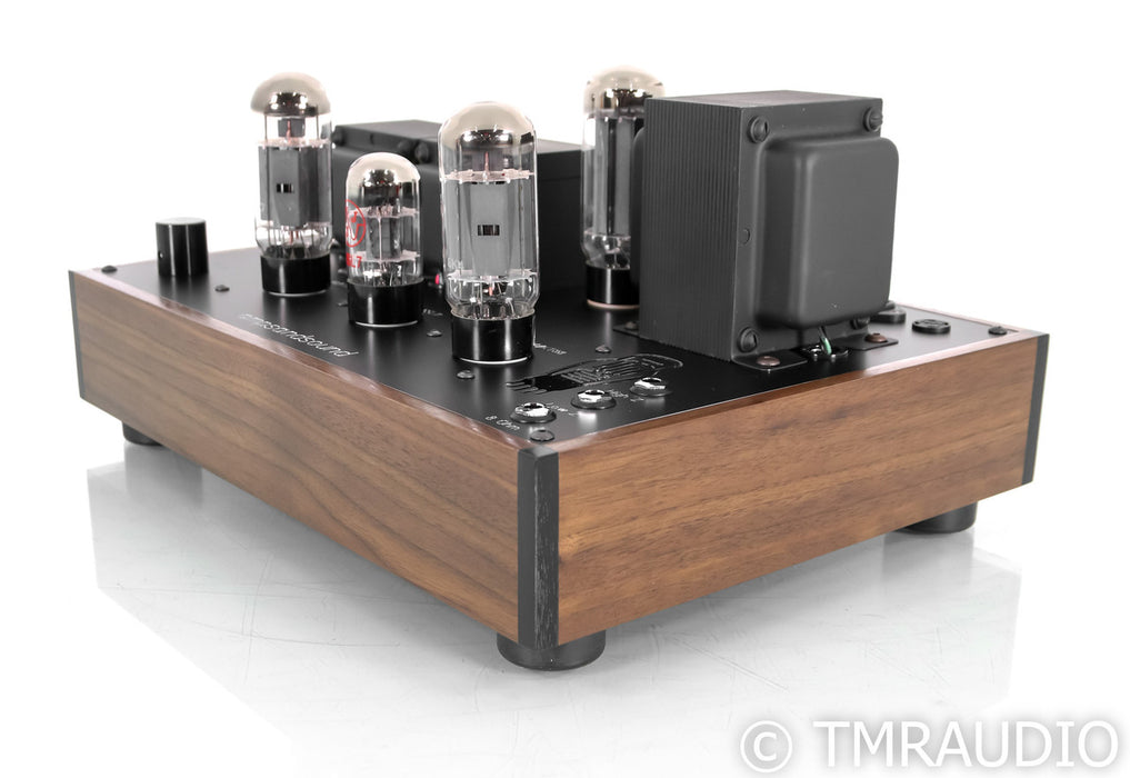 Ampandsound Mogwai SE Rev2 Tube Headphone Integrated Amplifier; Walnut; Mk2