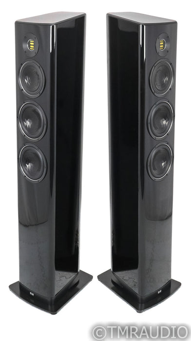 ELAC VELA FS 409 Floorstanding Speakers; Black Pair (Open Box)