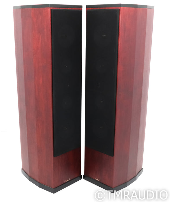 Tyler Acoustics H2 Floorstanding Speakers; Dark Walnut Pair