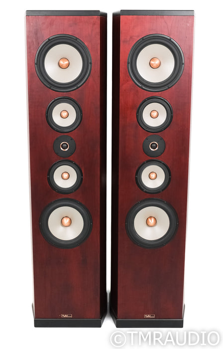 Tyler Acoustics H2 Floorstanding Speakers; Dark Walnut Pair