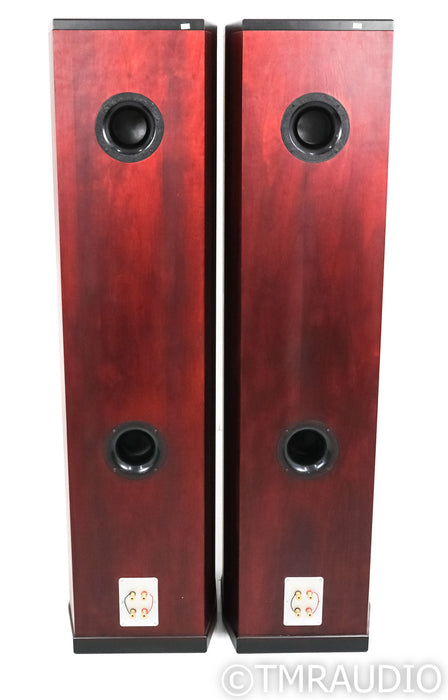 Tyler Acoustics H2 Floorstanding Speakers; Dark Walnut Pair