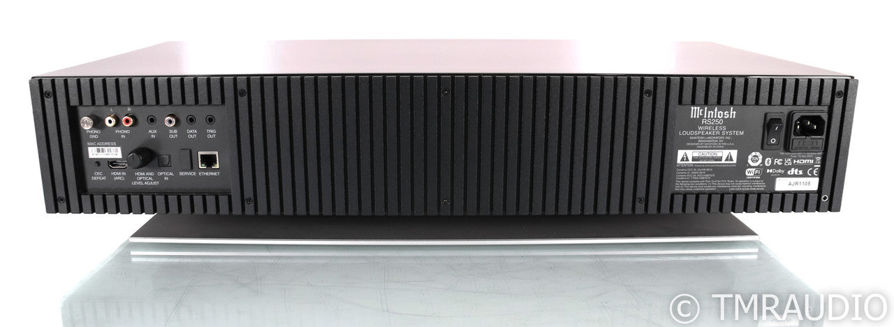 McIntosh RS250 All-In-One Wireless Speaker System; Remote; RS-250